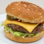 Gourmet Cheese Burger